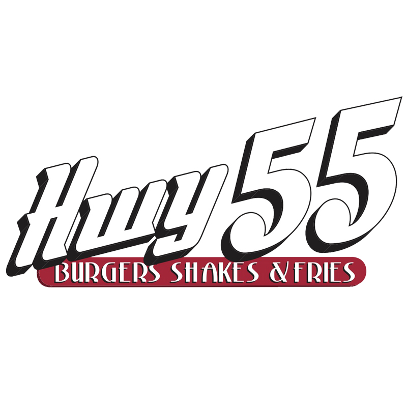 Hwy 55 Burgers Shakes & Fries-logo