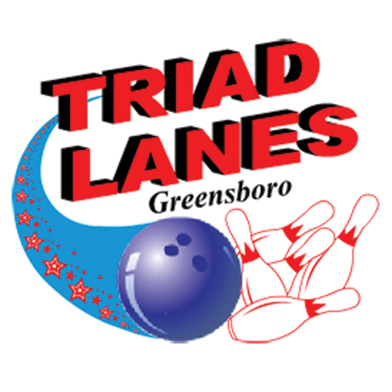 Triad Lanes, Greensboro's Elite Bowling Center-logo